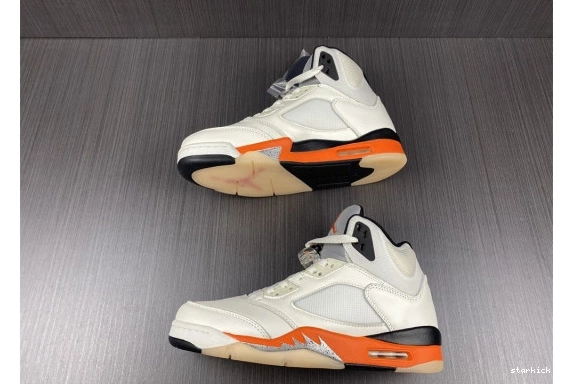 Total DC1060-100 DC1060-100 5 Retro Air Orange Jordan 0328